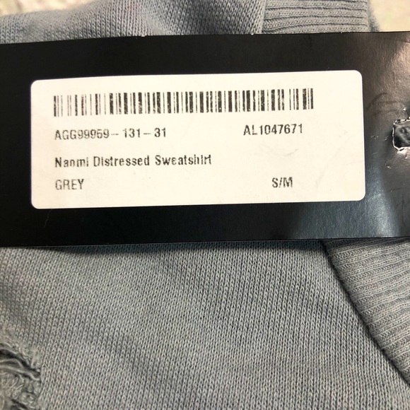 Nasty Gal Naomi distressed sweatshirt - Picture 7 of 7